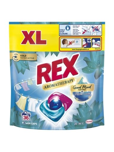 KAPSULĖS SKALB REXALMOND OIL WHITE 36VNT