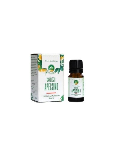 Karčiųjų apelsinų eterinis aliejus MĖTA, 10 ml