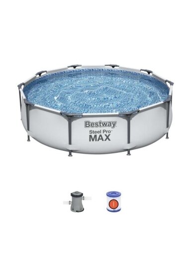 Karkasinis baseinas Bestway 56408 Steel Pro Max Set 305x76 cm