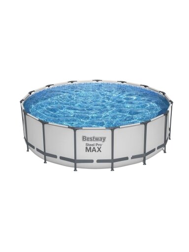 Karkasinis baseinas Bestway 56438 Steel Pro Max Set 457x122 cm