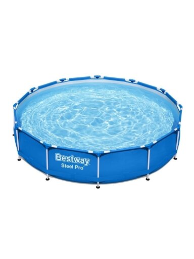 Karkasinis baseinas BESTWAY 56706, 366×76 cm, mėlynas