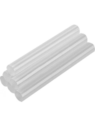 Karštų klijų lazdelės 11.2x100mm bespalvės 6 vnt. Top tools