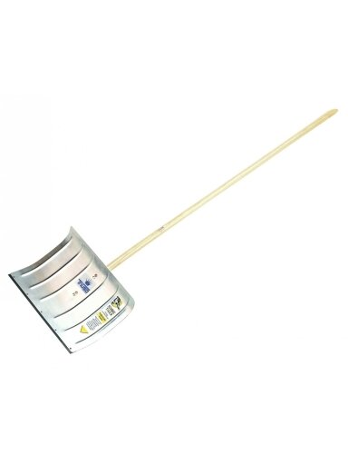 Kastuvas sniegui Triuso aliumis su spyruoklinio plieno briauna ir buko kotu | 500mm, 150 cm