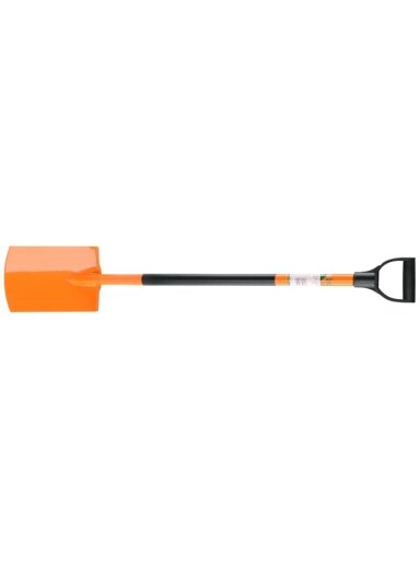 Kastuvas su kotu (DY formos rankena) oranžinis Flo | 118cm