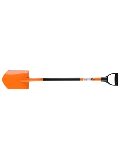 Kastuvas su kotu smailus (DY formos rankena) oranžinis Flo | 118cm