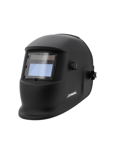 Kaukė suvirintojo su automatiškai tamsėjančiu (TRUE COLOR) filtru CE 92x42mm Sthor