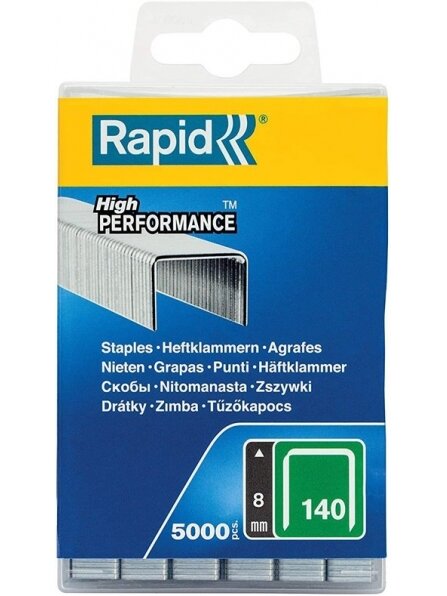 Kabės Rapid, tipas 140; 10,6 x 8 mm; 5000 vnt 1 Kabės Rapid, tipas 140; 10,6 x 8 mm; 5000 vnt 1