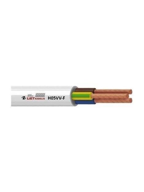 Kabelis H05VV-F, 5 x 4 mm², 100m