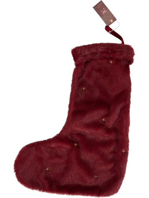 Kalėdinė kojinė Kojinė, 35 cm, bordo