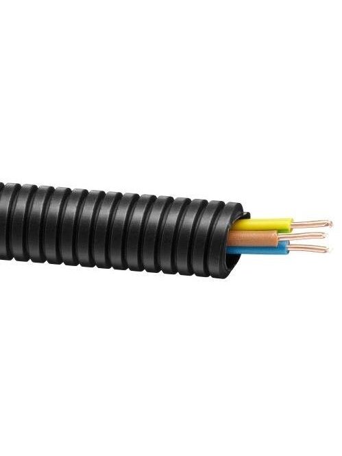 Kabelis 3x1.5 mm² gofruotame vamzdyje RKGS 16, 25 m Kabelis 3x1.5 mm² gofruotame vamzdyje RKGS 16, 25 m
