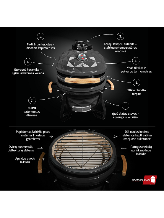 KAMADOCLUB JUNIOR KEPSNINĖ, PILKA 1 KAMADOCLUB JUNIOR KEPSNINĖ, PILKA 1