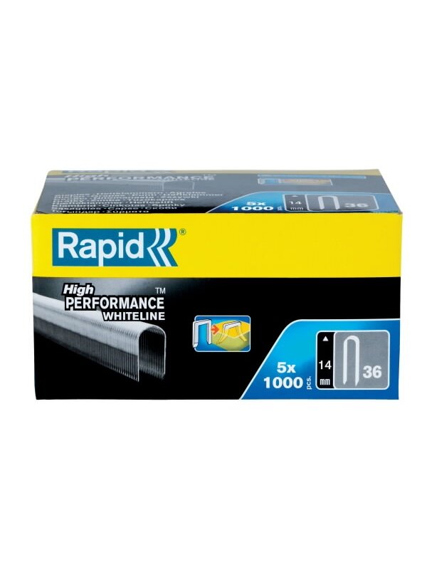 Kabės laidams, 5000 vnt,14mm,baltosKabeļa diametram līdz 6 m 36/14, Rapid 2 Kabės laidams, 5000 vnt,14mm,baltosKabeļa diametram līdz 6 m 36/14, Rapid 2