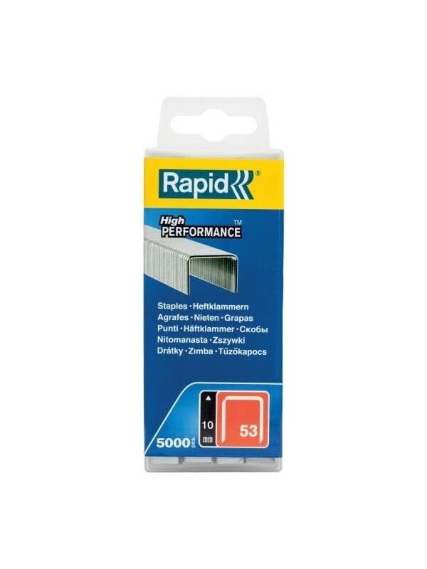 Kabės Rapid, tipas 53; 11,4 x 10 mm; 5000 vnt 2 Kabės Rapid, tipas 53; 11,4 x 10 mm; 5000 vnt 2
