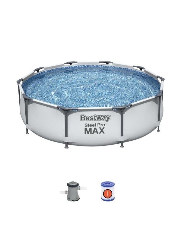 Karkasinis baseinas Bestway 56408 Steel Pro Max Set 305x76 cm Karkasinis baseinas Bestway 56408 Steel Pro Max Set 305x76 cm