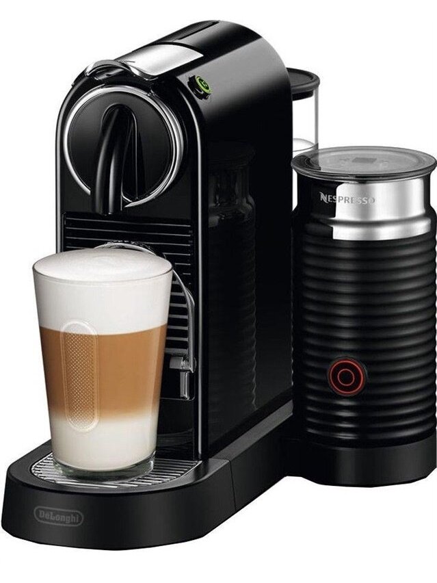 Kapsulinis kavos aparatas Nespresso Citiz & Milk, juodas Kapsulinis kavos aparatas Nespresso Citiz & Milk, juodas