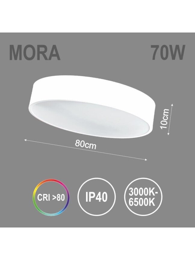 Kabamasis šviestuvas TOPE MORA, 70 W, LED 2 Kabamasis šviestuvas TOPE MORA, 70 W, LED 2