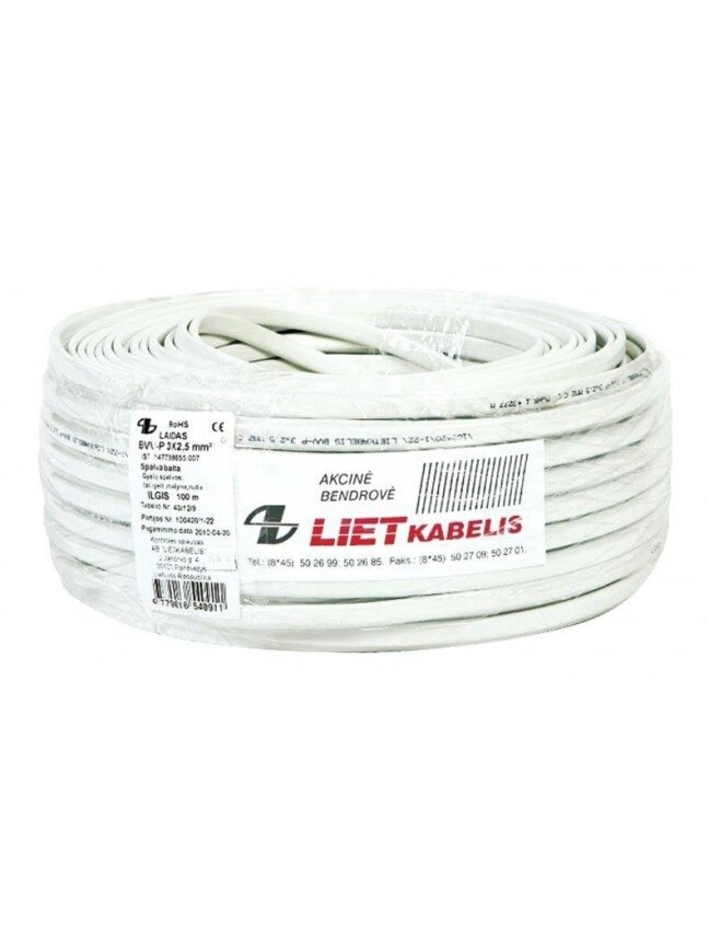 Kabelis BVV-P, 3 x 4 mm², 100m 1 Kabelis BVV-P, 3 x 4 mm², 100m 1
