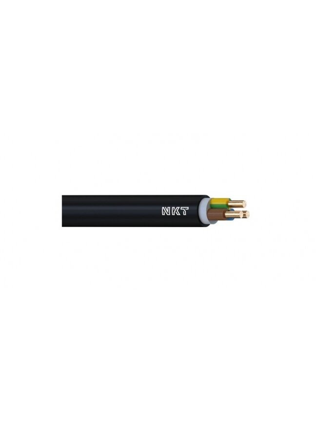 Kabelis CYKY 5x1.5 mm² 450/750 NKT 100 m Kabelis CYKY 5x1.5 mm² 450/750 NKT 100 m