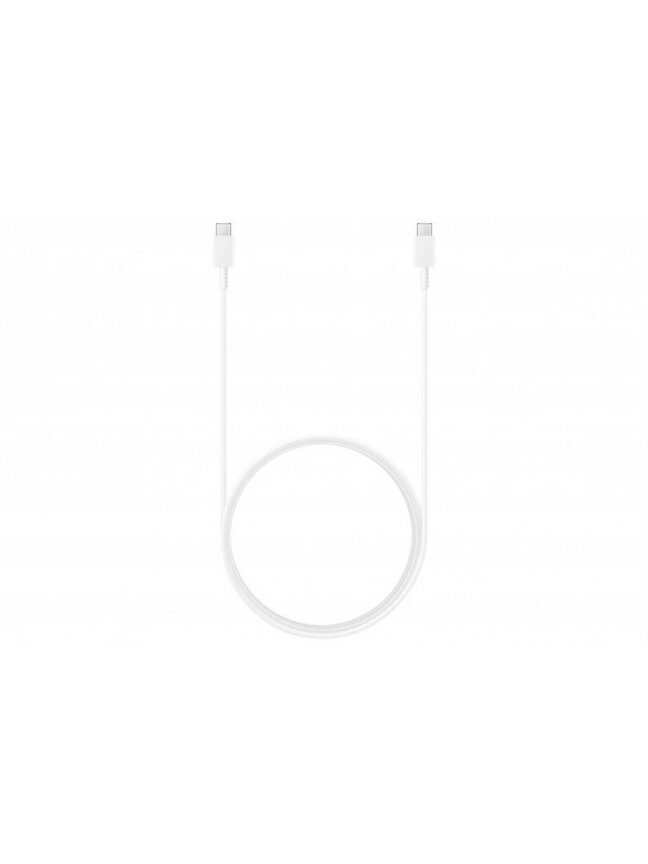 Kabelis SAMSUNG USB Type C M, USB Type C M, 1.8m, baltas