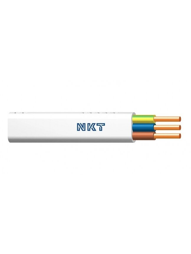 Kabelis VDYP 3 x 2.5 mm², PLUS 300/500 NKT 100 m Kabelis VDYP 3 x 2.5 mm², PLUS 300/500 NKT 100 m