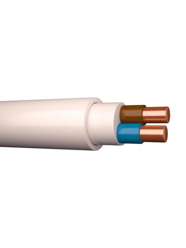 Kabelis XYM-O/NYM, 2 x 1,5 mm², 100m Kabelis XYM-O/NYM, 2 x 1,5 mm², 100m