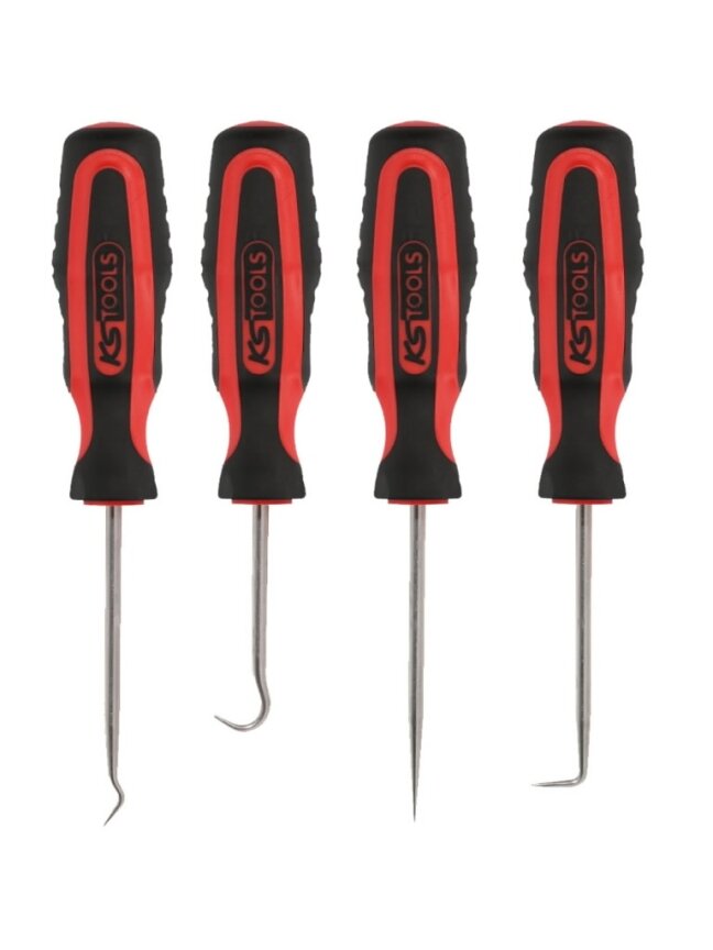 Kablių ir smaigių komplektas 4-vnt, KS Tools 1 Kablių ir smaigių komplektas 4-vnt, KS Tools 1
