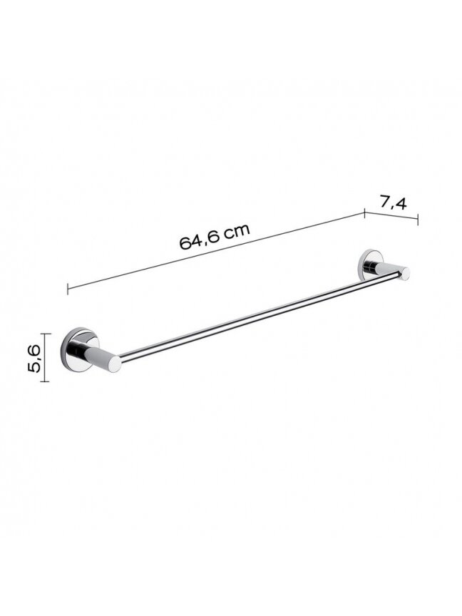 Kabykla Gedy Felce FE21/60 13 CR, 60 cm 2 Kabykla Gedy Felce FE21/60 13 CR, 60 cm 2