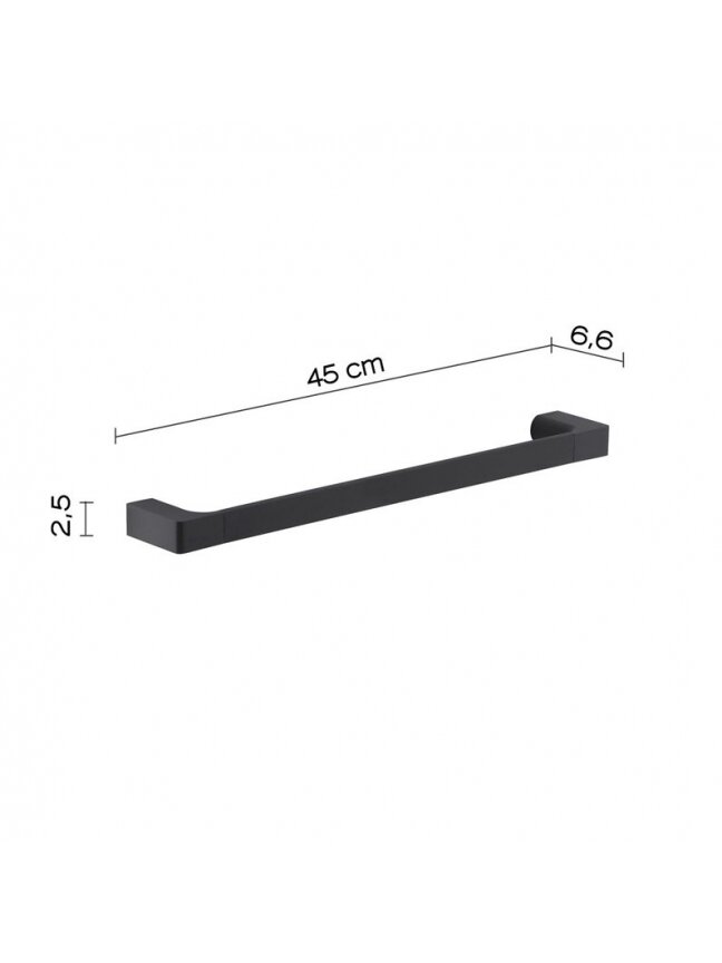 Kabykla Pirenei PI211445, 45 cm, juoda 1 Kabykla Pirenei PI211445, 45 cm, juoda 1