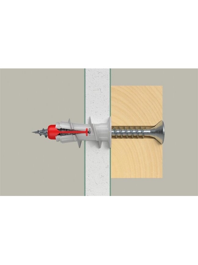 Kaištis Fischer DuoBlade, 29 mm x 4.5 mm, 25 vnt. 2 Kaištis Fischer DuoBlade, 29 mm x 4.5 mm, 25 vnt. 2