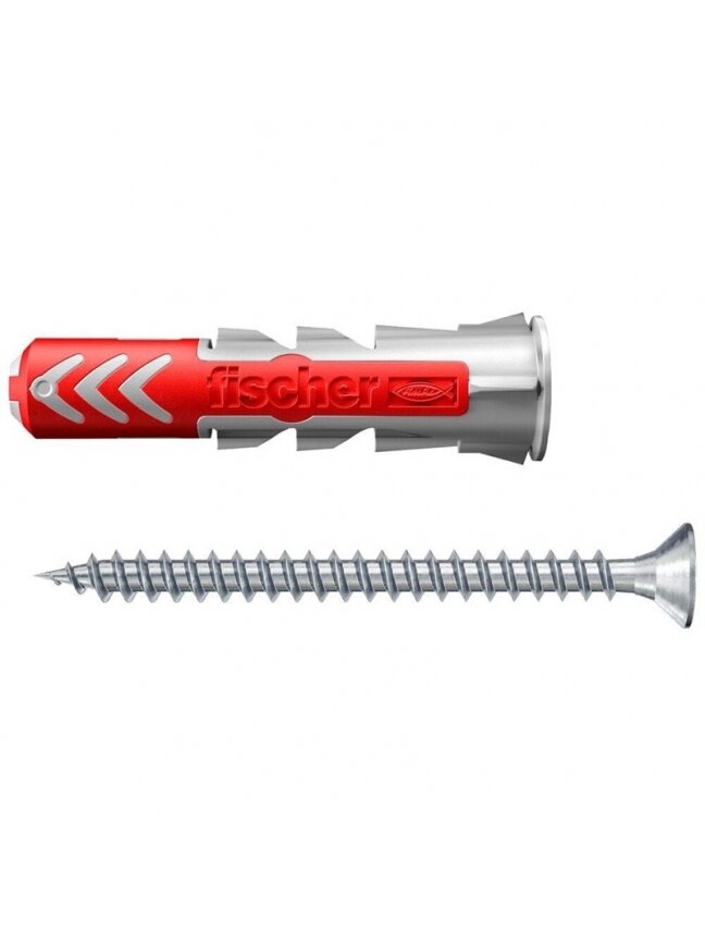 Kaištis Fischer DuoPower, 30 mm x 6 mm, 12 vnt. Kaištis Fischer DuoPower, 30 mm x 6 mm, 12 vnt.