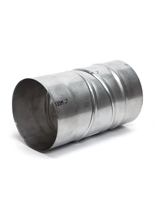Kaminų alkūnė WADEX 115, D130 mm 45° 1 Kaminų alkūnė WADEX 115, D130 mm 45° 1