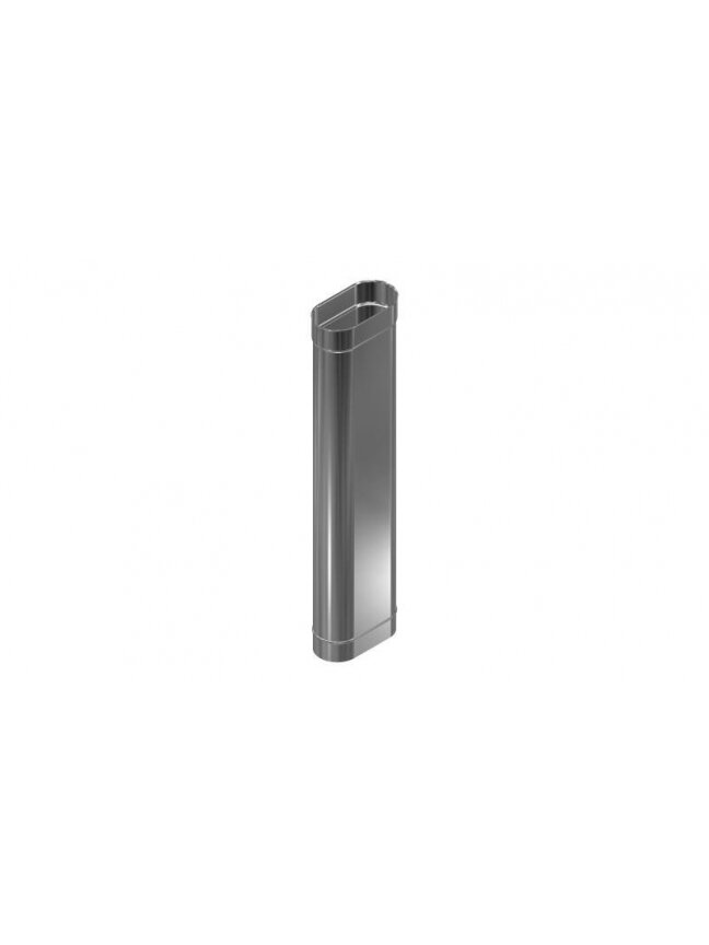 Kaminų įdėklas WADEX 103, ovalus, D120-240 mm, 1 m