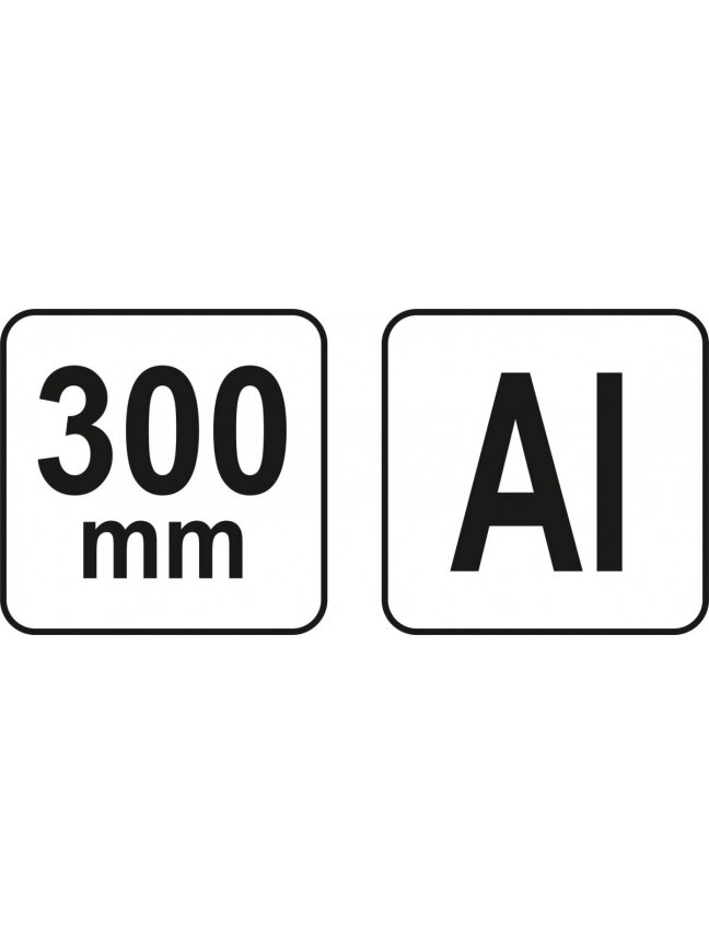 Kampainis staliaus aliuminis Yato | 300mm 3 Kampainis staliaus aliuminis Yato | 300mm 3