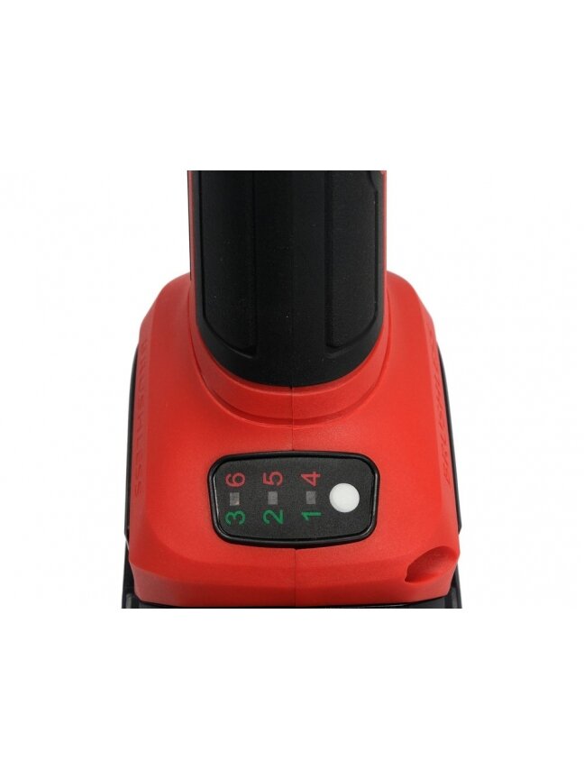 Kampinis šlifuoklis akumuliatorinis 18V, d-125mm (be akumuliatoriaus) Yato 2 Kampinis šlifuoklis akumuliatorinis 18V, d-125mm (be akumuliatoriaus) Yato 2