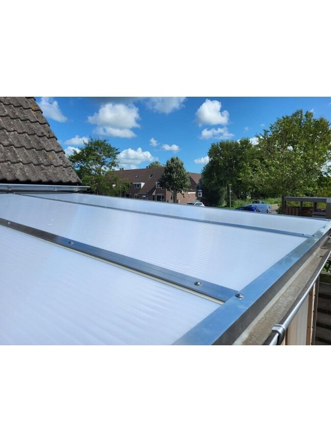 Kanalinis polikarbonatas Opal 10 mm (baltas) - 1,05 m - 3 m 2 Kanalinis polikarbonatas Opal 10 mm (baltas) - 1,05 m - 3 m 2