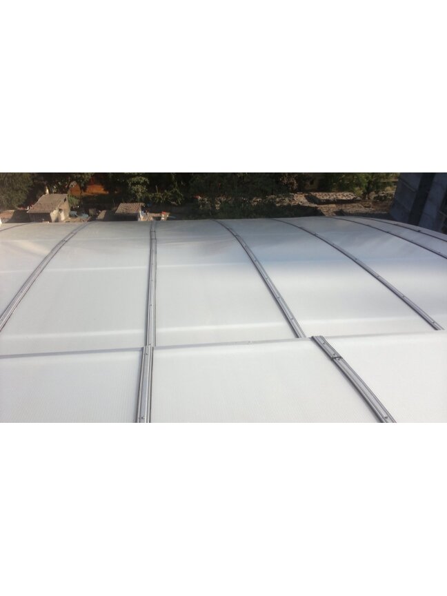Kanalinis polikarbonatas Opal 10 mm (baltas) - 1,05 m - 3 m 5 Kanalinis polikarbonatas Opal 10 mm (baltas) - 1,05 m - 3 m 5
