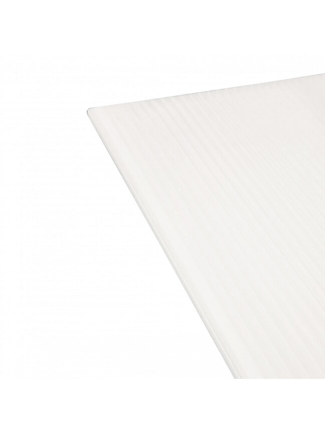 Kanalinis polikarbonatas Opal 10 mm (baltas) - 2,10 m - 3 m 1