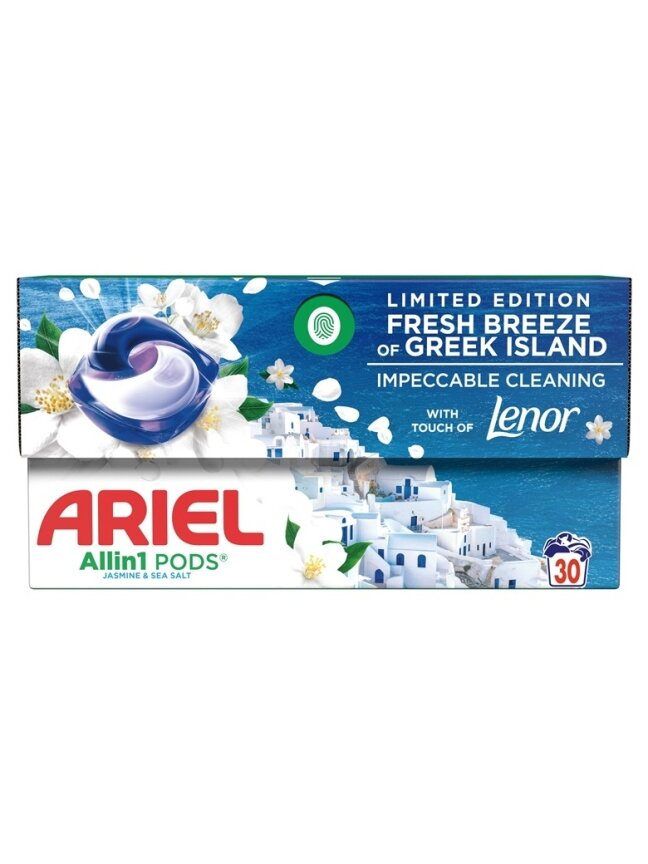 KAPSUL SKALBIMO ARIEL FRESH BREEZE 30SK KAPSUL SKALBIMO ARIEL FRESH BREEZE 30SK