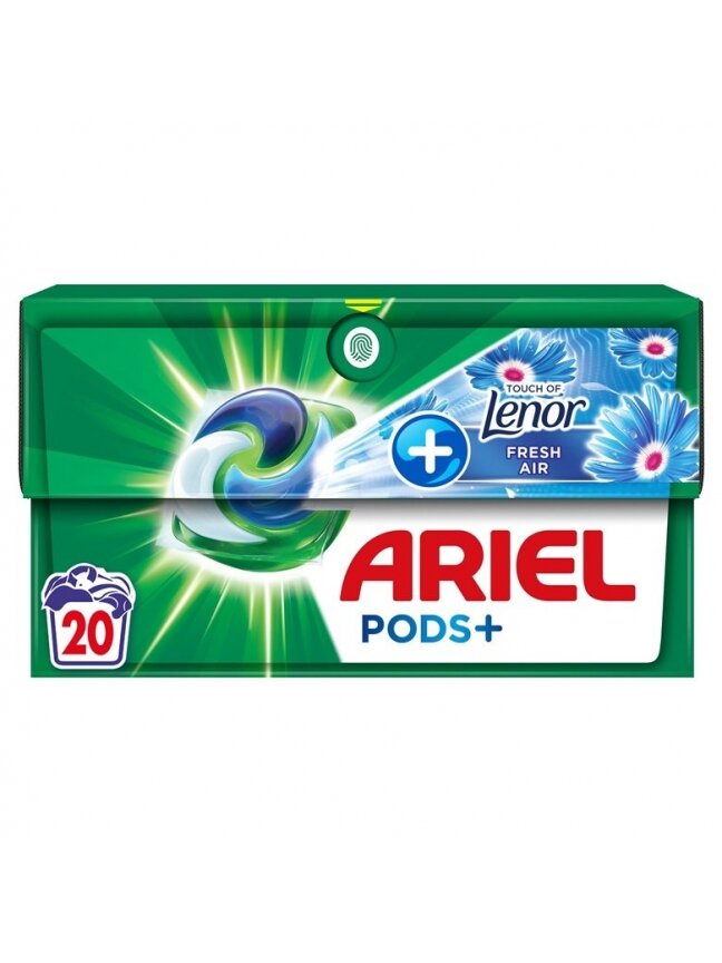 KAPSULĖS SKALBIMO ARIEL FRESH AIR 20VNT KAPSULĖS SKALBIMO ARIEL FRESH AIR 20VNT