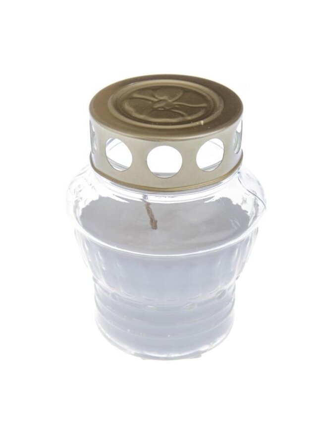 Kapų žvakė Varpelis, dega 28 val 130 g 1 Kapų žvakė Varpelis, dega 28 val 130 g 1