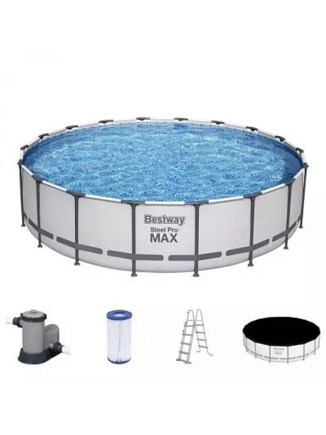 Karkasinis baseinas Bestway 56462 Steel Pro Max Set 549x122 cm
