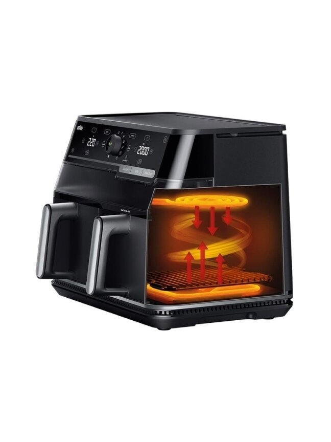Karšto oro gruzdintuvė Braun TwinCook 5 3in1 TD5073 1