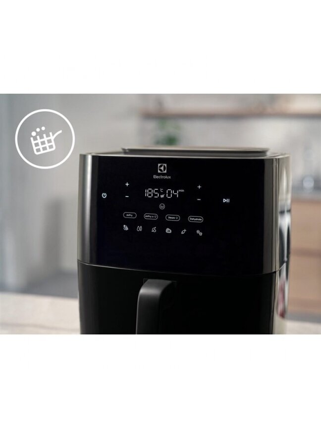 Karšto oro gruzdintuvė Electrolux 800 serija EAF7SB, 1700 W 1 Karšto oro gruzdintuvė Electrolux 800 serija EAF7SB, 1700 W 1