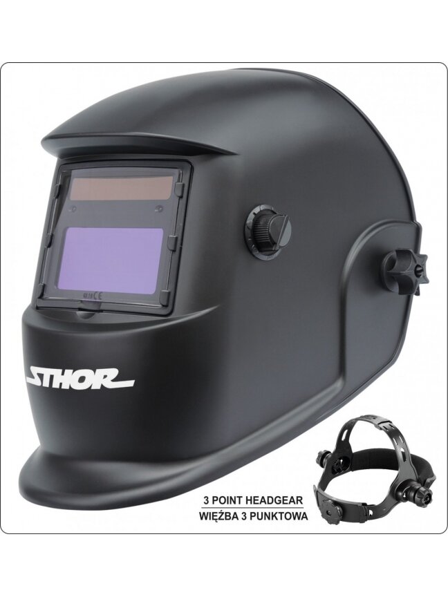 Kaukė suvirintojo su automatiškai tamsėjančiu filtru 74480 CE Sthor 6