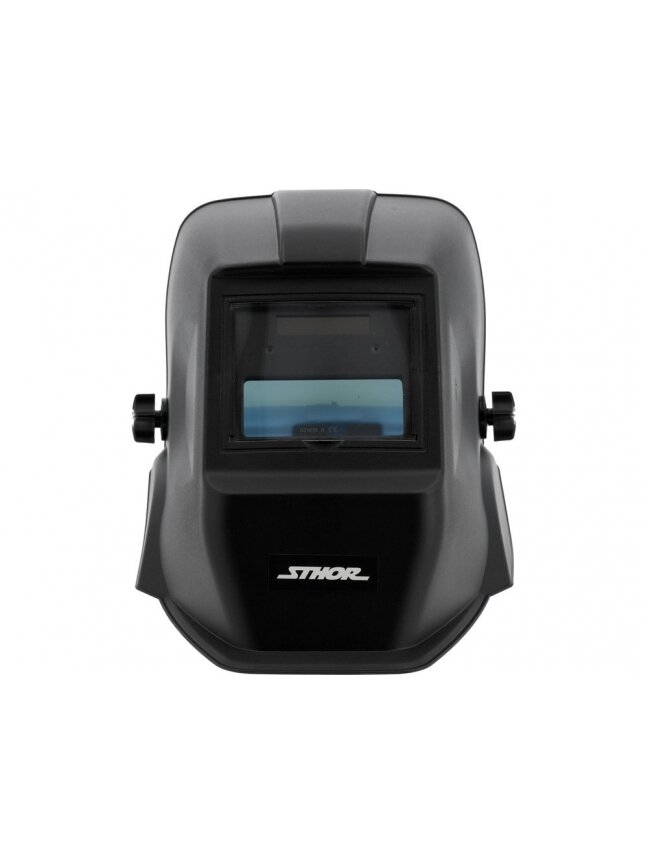 Kaukė suvirintojo su automatiškai tamsėjančiu (TRUE COLOR) filtru CE 90x35mm Sthor 1 Kaukė suvirintojo su automatiškai tamsėjančiu (TRUE COLOR) filtru CE 90x35mm Sthor 1