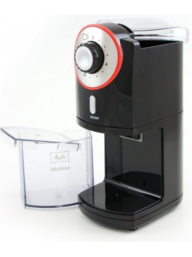 Kavamalė MELITTA MOLINO 1019-01, juoda 2 Kavamalė MELITTA MOLINO 1019-01, juoda 2