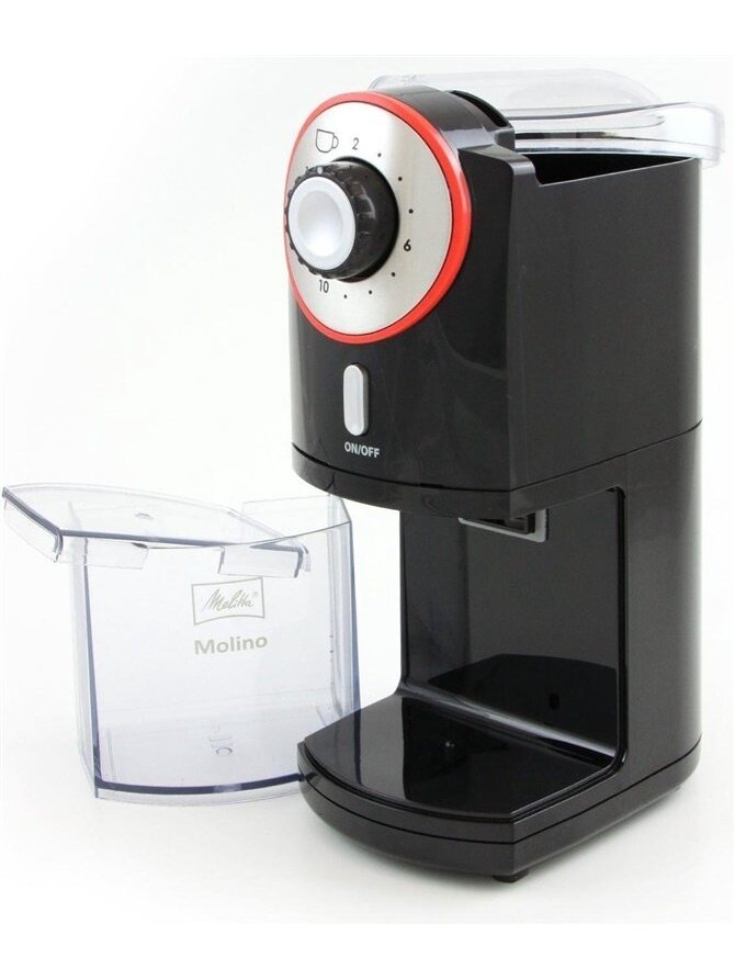Kavamalė MELITTA MOLINO 1019-01, juoda 2 Kavamalė MELITTA MOLINO 1019-01, juoda 2