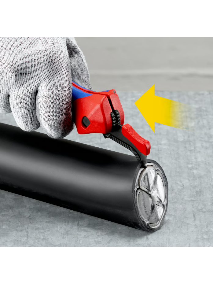 Kabelio nuėmimo peilis su reketo funkcija, Knipex 4