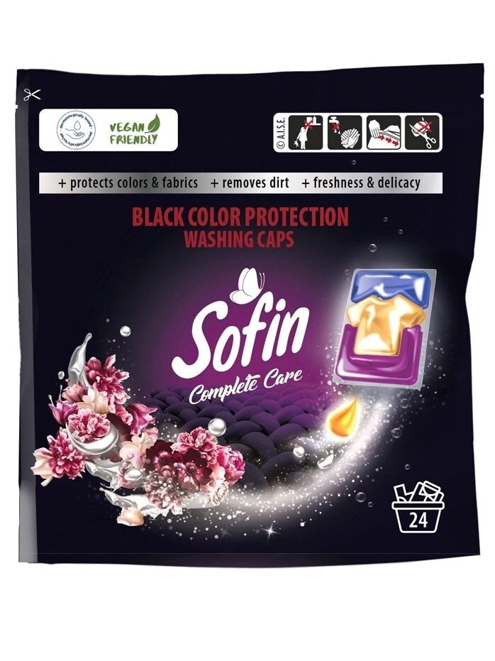 KAPSULĖS SKAL SOFINCARE/BLACKPROTE 24VNT KAPSULĖS SKAL SOFINCARE/BLACKPROTE 24VNT
