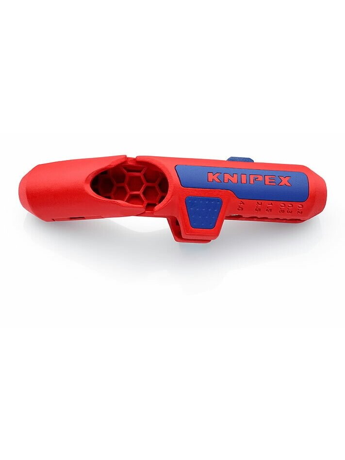 Kabelių nužievinimo įrankis ErgoStrip 0,2-4mm² (left hand), Knipex Kabelių nužievinimo įrankis ErgoStrip 0,2-4mm² (left hand), Knipex